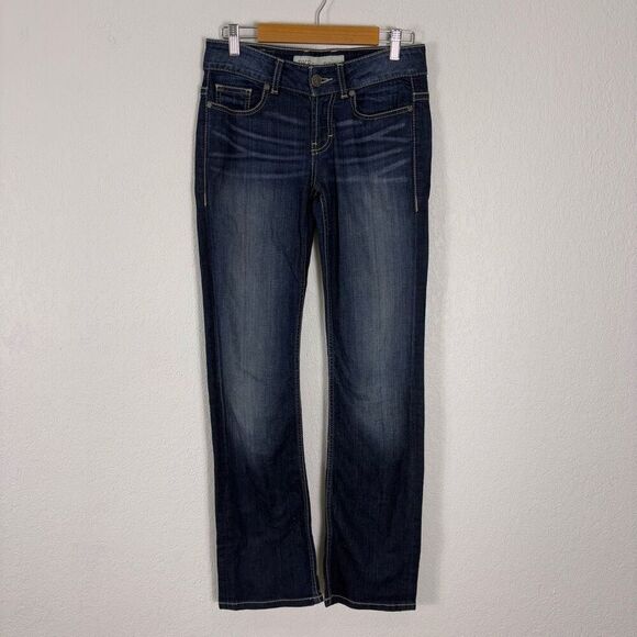 BKE Denim Culture The Buckle Mid Rise Bootcut Jeans Size 25 - Picture 1 of 12